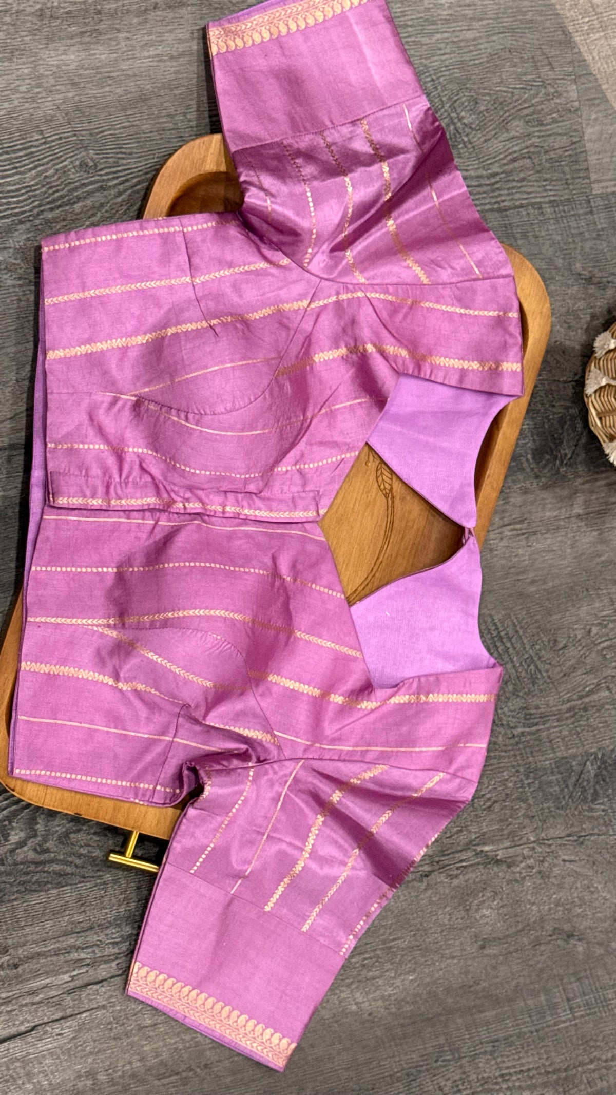 Pune silk in light onion pink