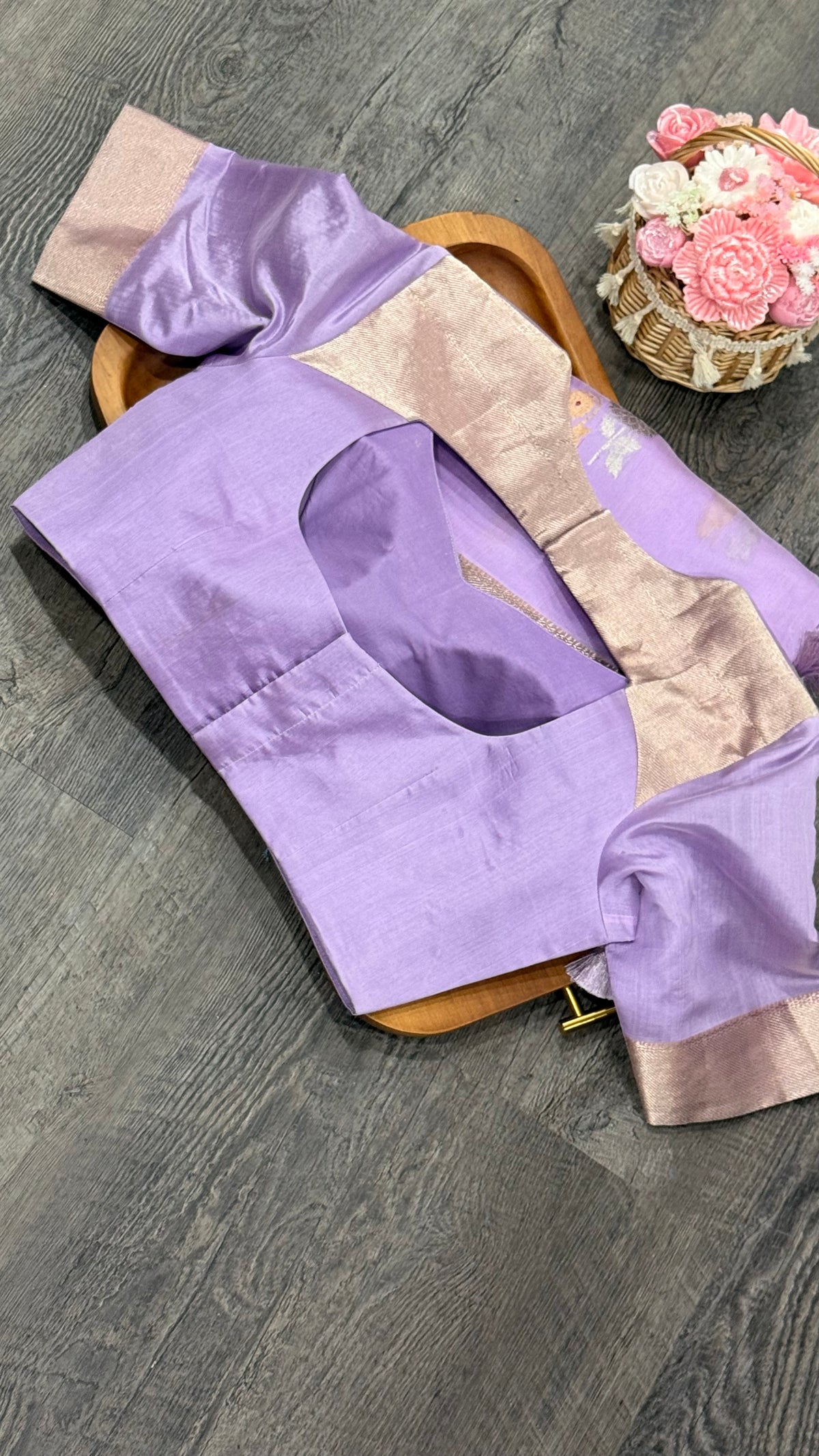 Pure Chanderi Katan silk