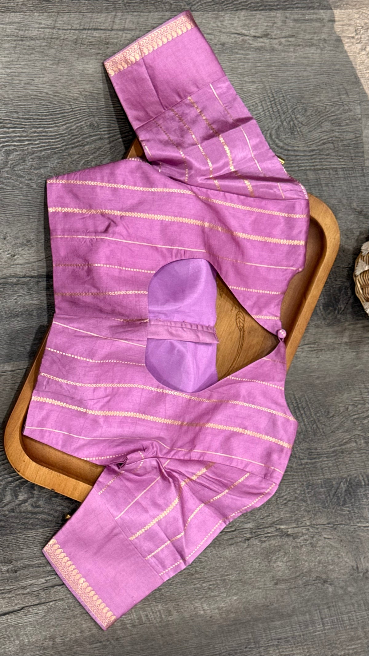 Pune silk in light onion pink