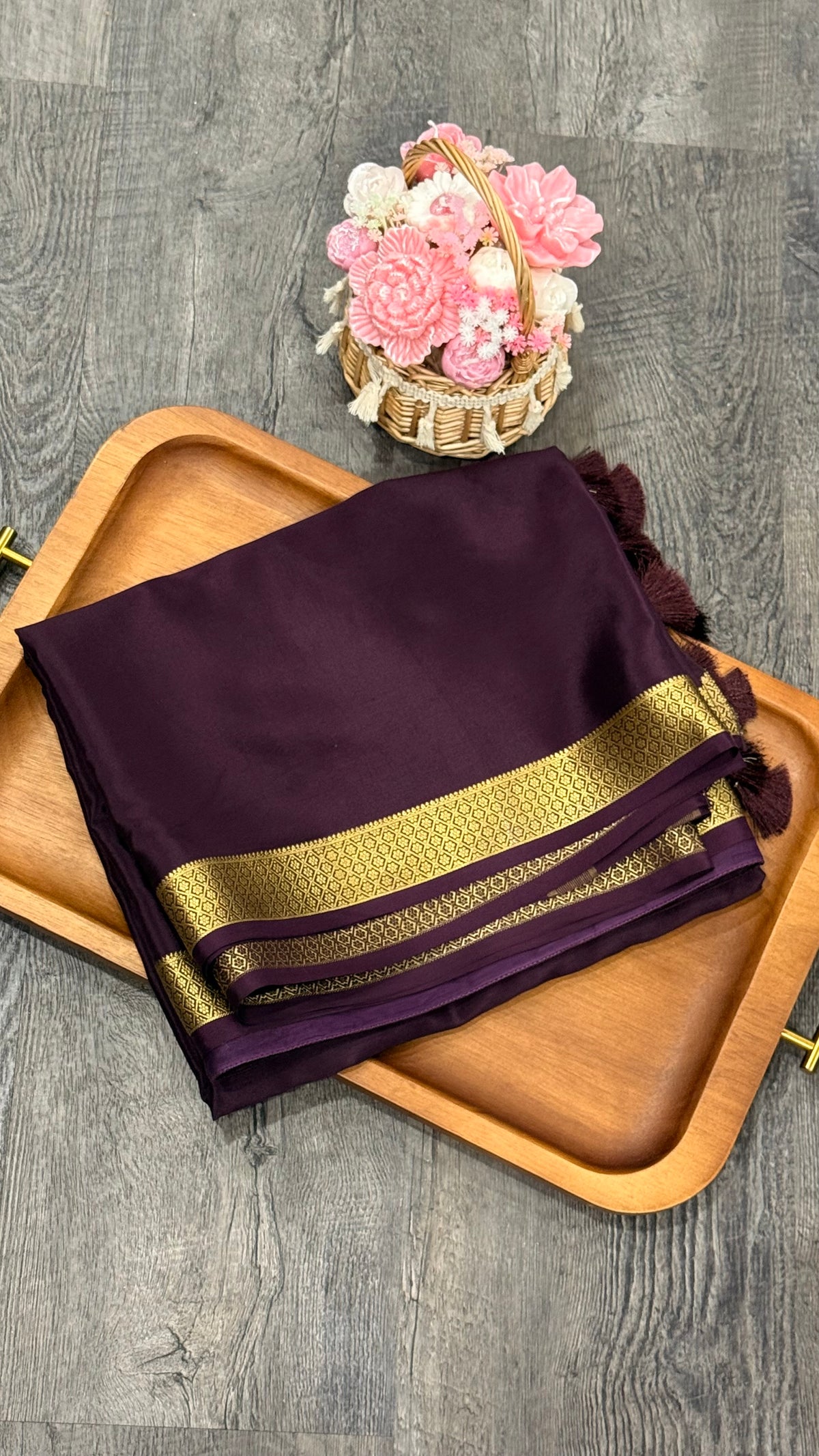 Pure Mysore crepe 120GSM customised blouse
