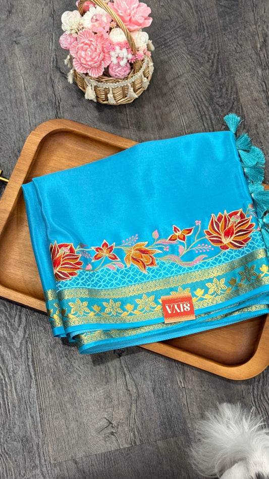 Pure Mysore crepe silk 120GSM