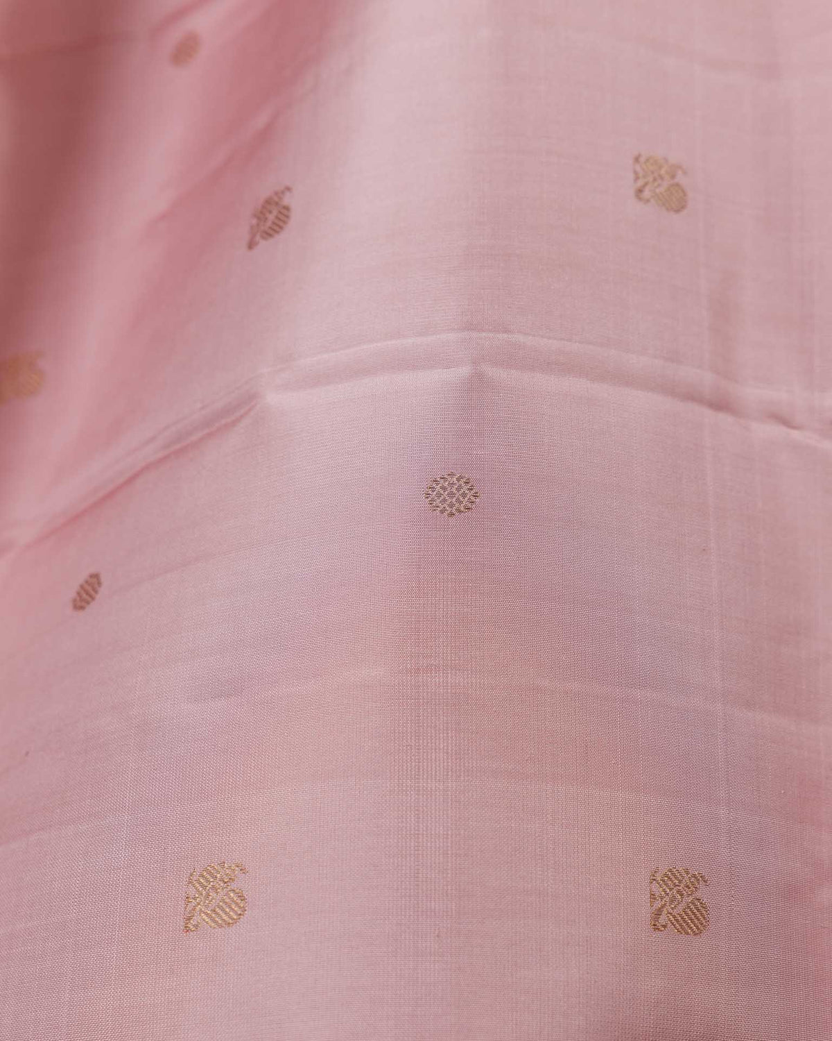 Pure real zari kanjivaram in 2gm in baby pink and peacock green