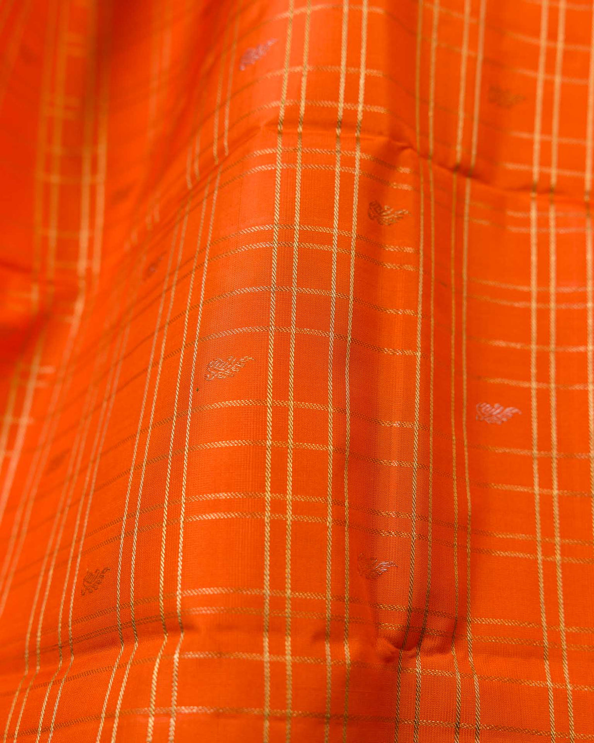 Pure real zari kanjivaram paired with raw silk Maggam work blouse