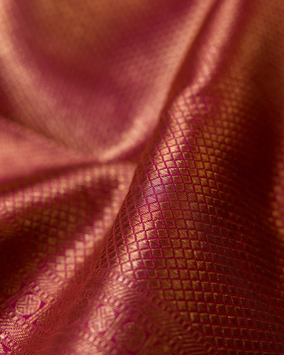 Yellow & Wine Gandaberunda Motif Pure zari Kanjivaram