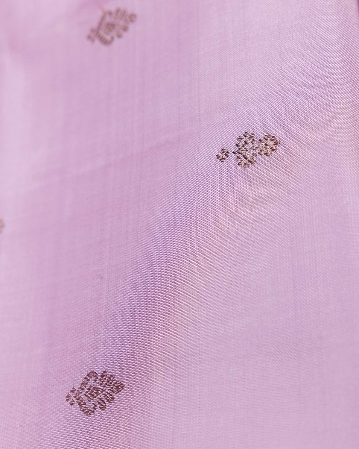 Soft Pink & Wine Pure Zari 2gm Kanjivaram