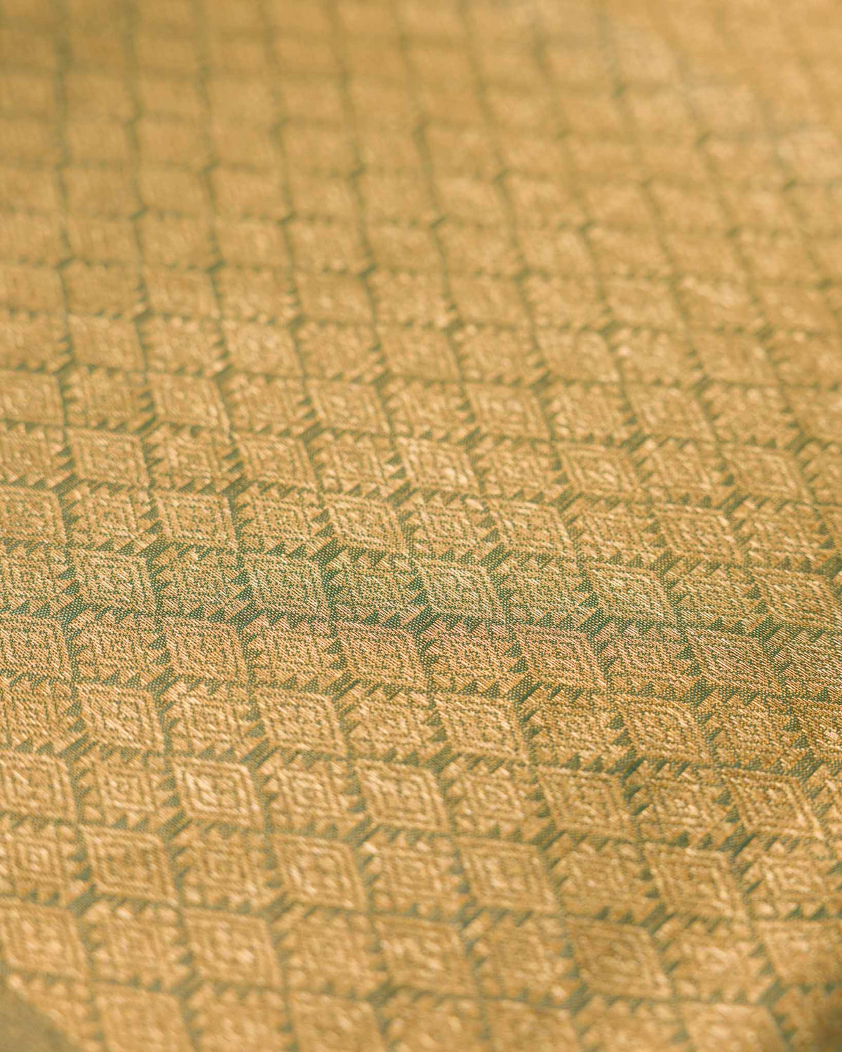 Pastel Green Pure Tissue Gadwal