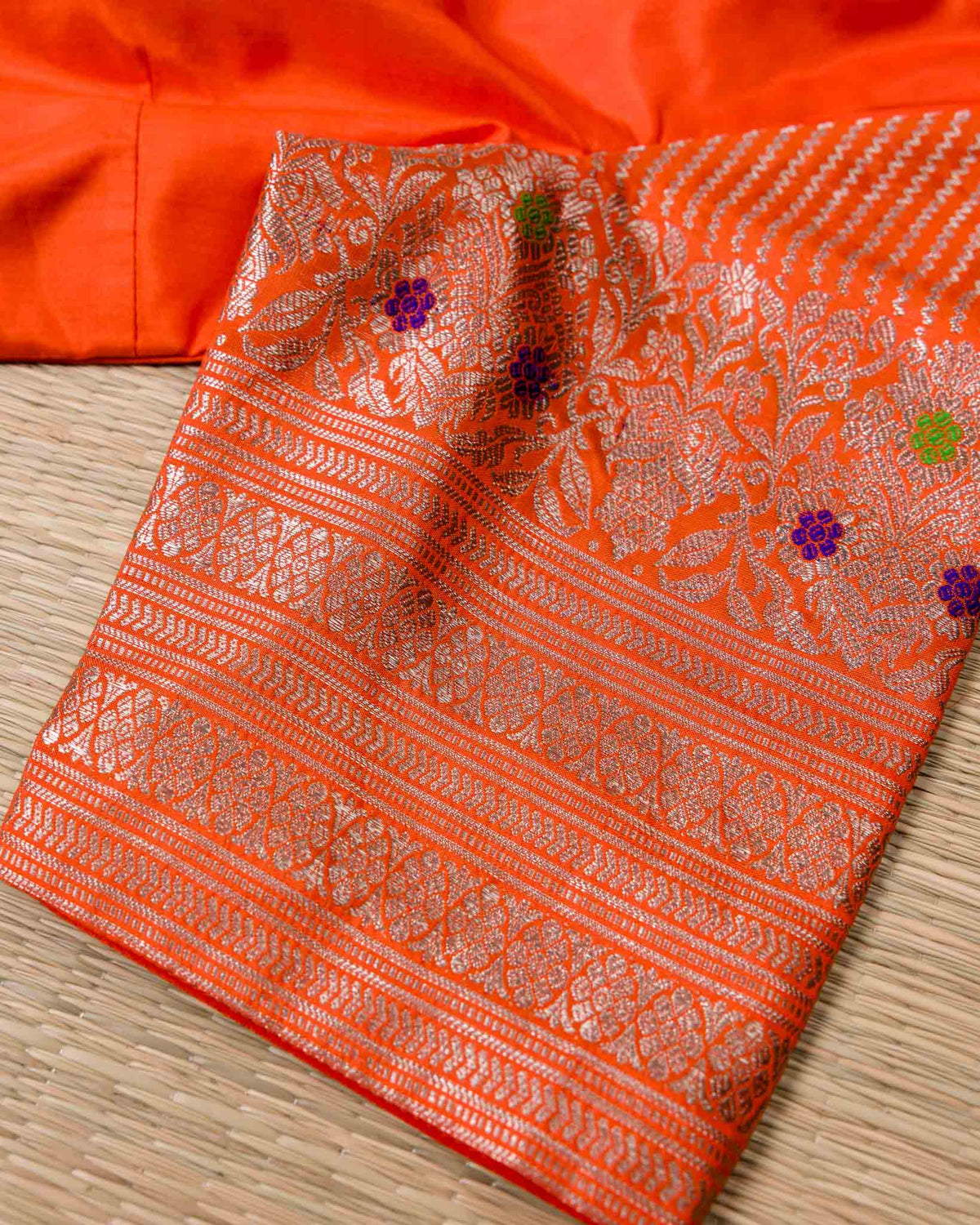 Pure Venkatagiri – Golden Yellow & Orange