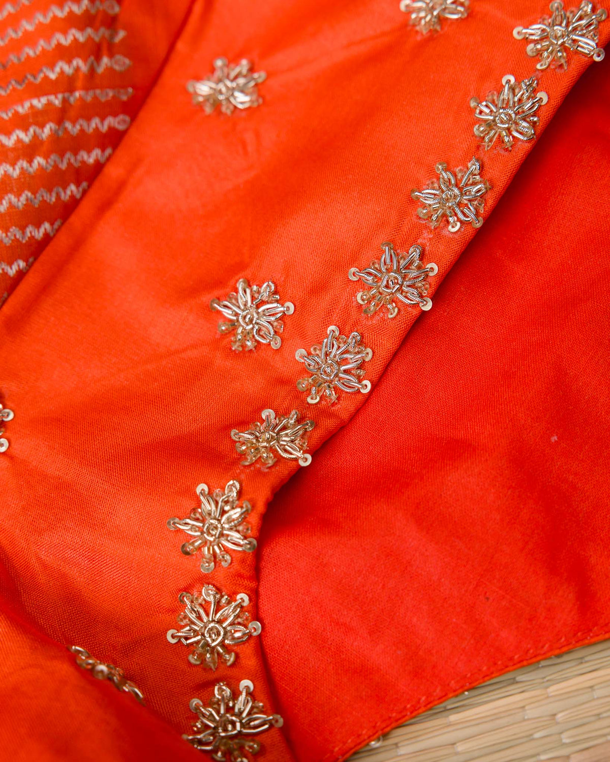 Pure Venkatagiri – Golden Yellow & Orange