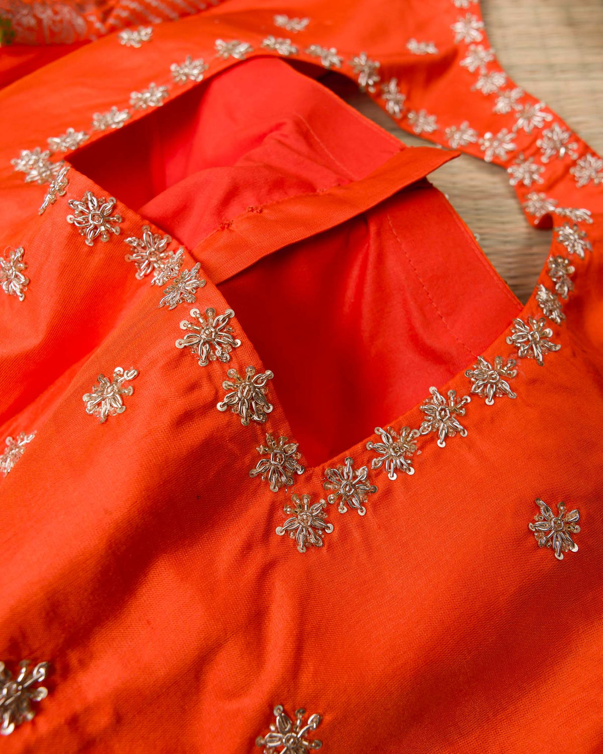 Pure Venkatagiri – Golden Yellow & Orange
