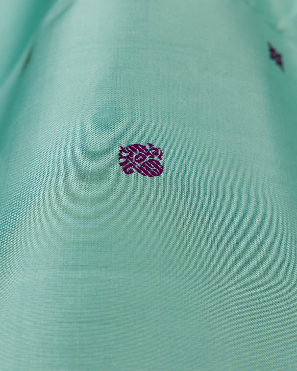 Aqua Blue Pure Kanjivaram with 2gm Zari