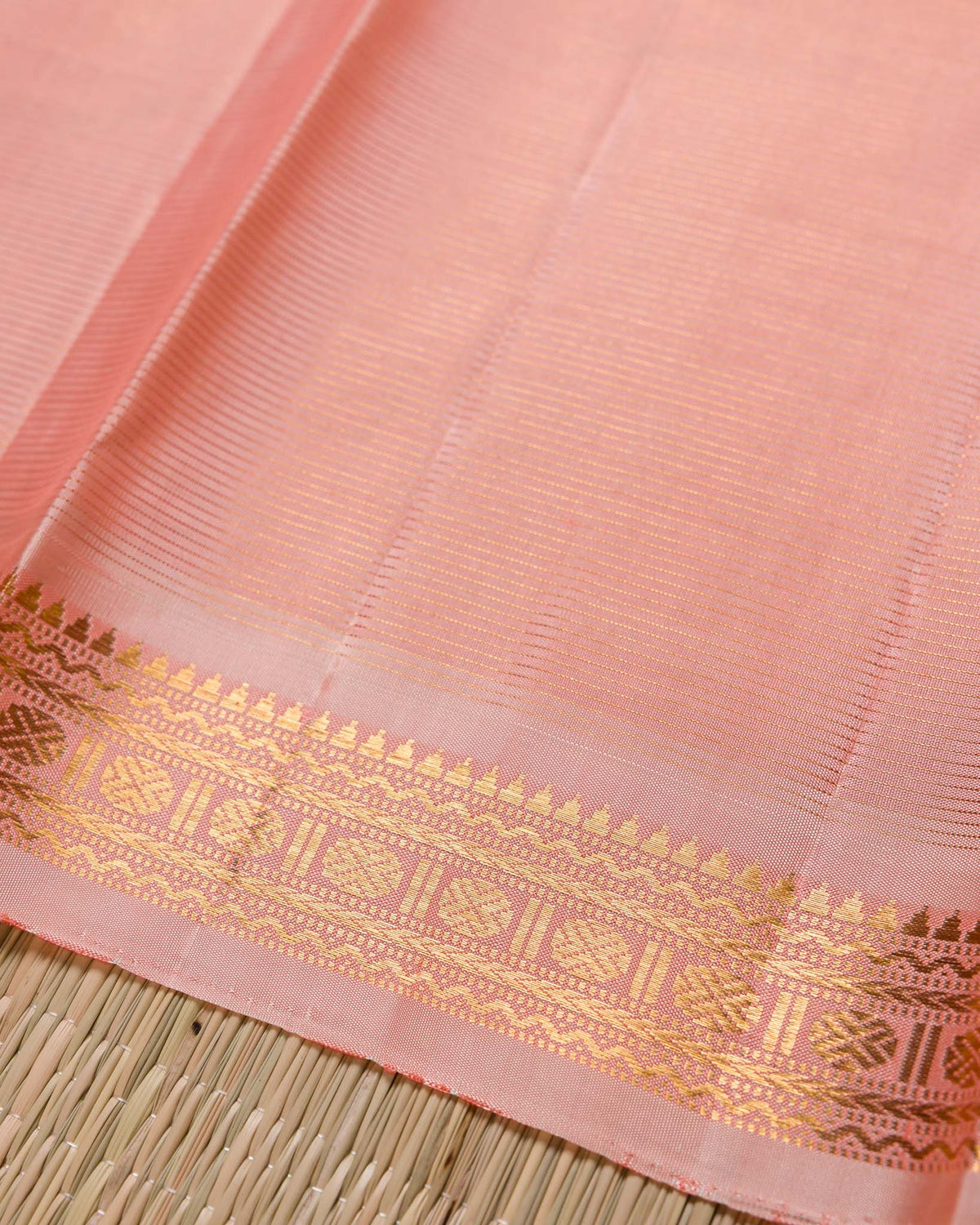 Deep Plum Pure Kanjivaram with Vairavoosi